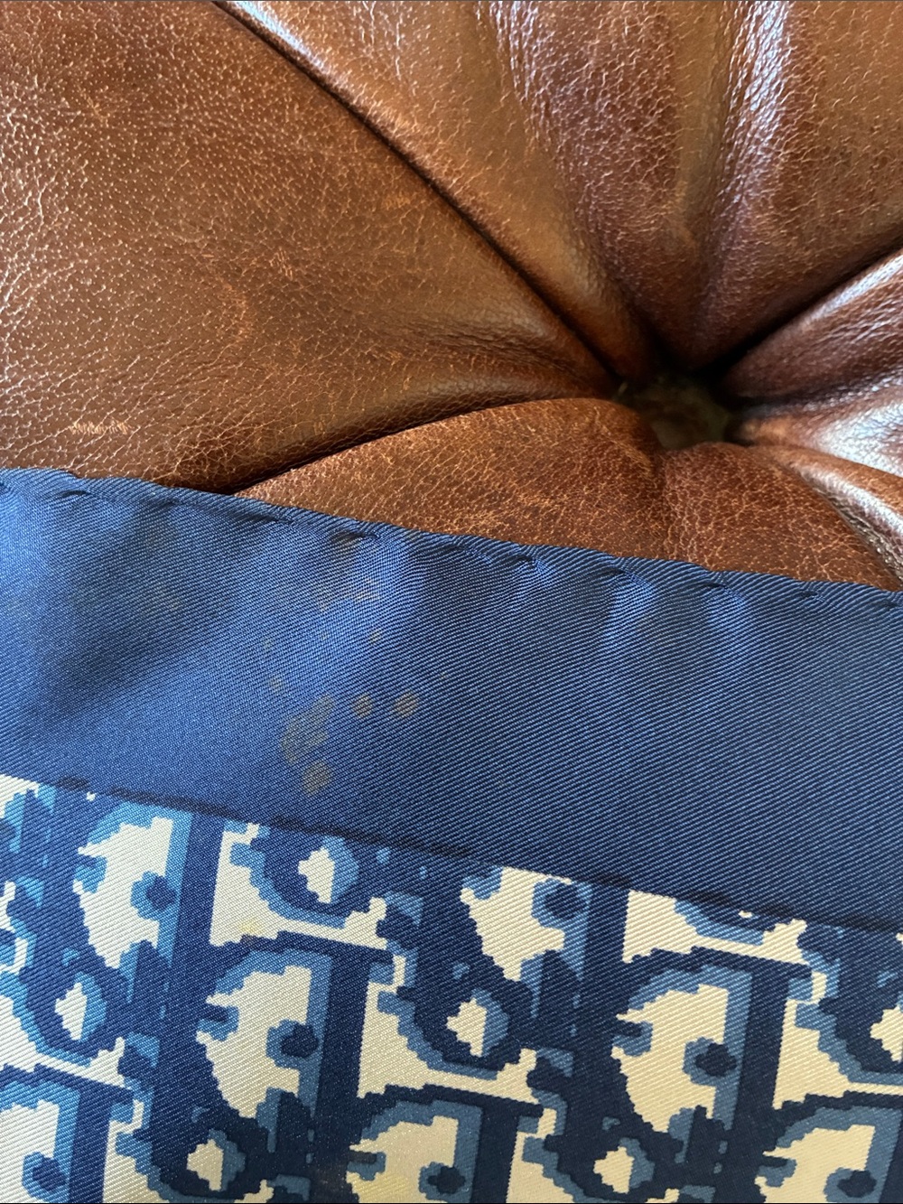 Christian Dior Square Silk Scarf - Picture 5 of 7